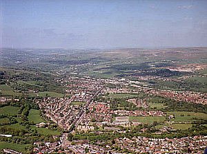 Aerial Photo of Ramsbottom, Bury, Lanchire