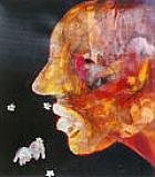 Barbara Sykes painting: "Five"