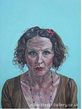 Portrait by Emma Knowles: "Becky"