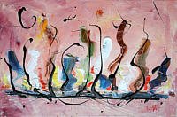 Ross Eccles, artist: "Metropolis Dancing"