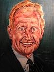David Whitfield, Manchester Artist - portrait of Mr D Dover MEP