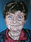 David Whitfield, Manchester artist - portrait of Liam's Gran