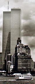 "Twin Towers, New York" by Manchester photographer, Alan Spencer