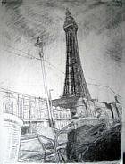 "Blue Blackpool" by Caroline Johnson