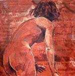 "I gave her Poems" artwork by Caroline Johnson