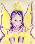 Lindsey Davies painting: "Lauren - Fairy Princess"