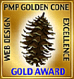 Winner of the Piney Mountain Gold Cone Award for Web Design Excellence.