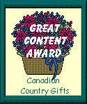 Winner of the Canadian Gifts Great Content Award