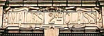 Victoria Baths - sign over second class males entrance