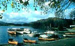 Boats at Ambleside on Lake Windermere at Ambleside