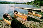 Boats on Lake Windermere at Waterhead