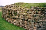 Section of Garrison Wall at Vindolanda