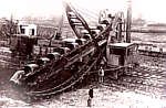 Navvies working on the Manchester Ship Canal