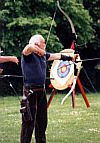 A Manchester Archer with his longbow
