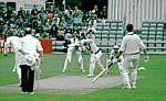 Professional Cricket Match at Lancashire Cricket Club