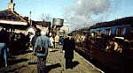 East Lancs Railway Steam Engine at Ramsbbottom Station